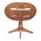 International Concepts Round 36 in Rd Top Pedestal Table, 12 in Leaf, 34.9 inH, Adjustable Height, Espresso, 36 W, 48 L, Wood K581-36RXT-27B-6B - alternate 8